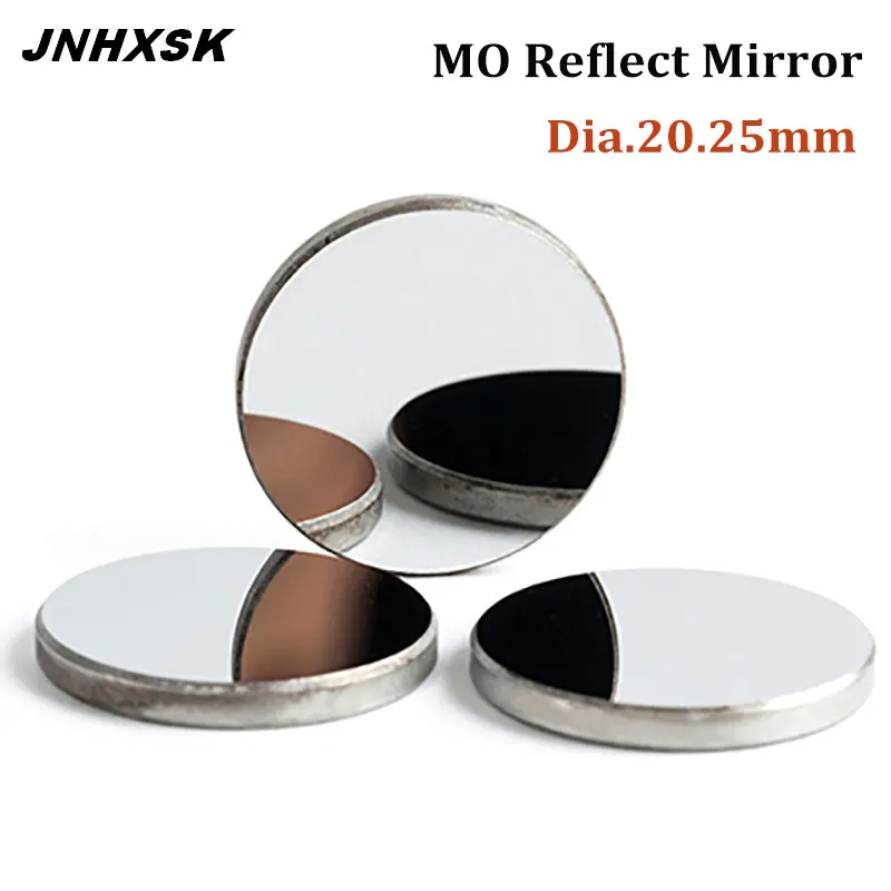 

JNHXSK Mo Mirror Dia 20/25 mm THK 3mm CO2 Laser Engraving Cutting Machine