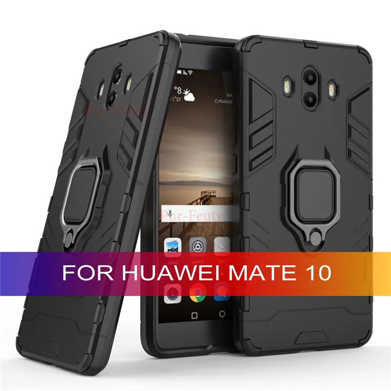 Чехол для huawei mate 10 ALP-L09 ALP-L29 360 противоударный Синий черный, Красный Жесткий Чехол для huawei Коврики 10 ALP-TL00 ALP-AL00 аксессуары