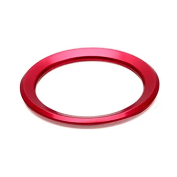 

Silver/Red/Blue Interior 1PCS Metal Steering Wheel Circle Trim For BMW 2 Series Coupe 14-17 F22/1 Series 12-17 F20