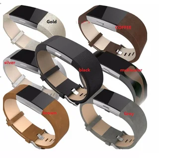 

DHL free. 10pcs.Fit-bit charge 2 leather bands,Accessories Leather Bands strap for Fit bit Charge 2,Fits 5.9-8.1 inch
