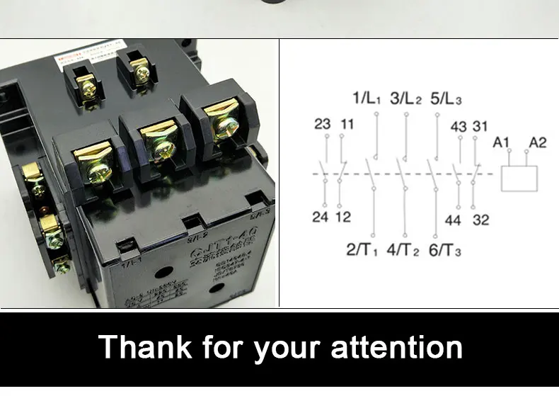 CJT1-40 40A Controle Do Motor 24 V