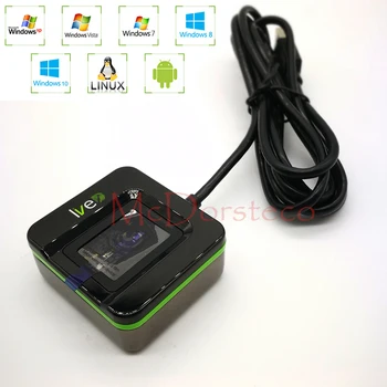 

LIVE20R Andriod Fingerprint Reader Biometrics Fingerprint Scanner SLK20R Desktop Finger Enrollment and Identification Device
