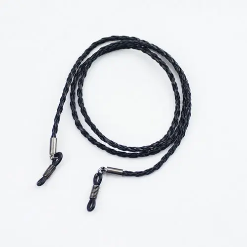 

1Pc New Colorful Leather Glasses Neck Strap String Rope Band Leather Eyeglass Cord Adjustable End Glasses Holder 4 Colors