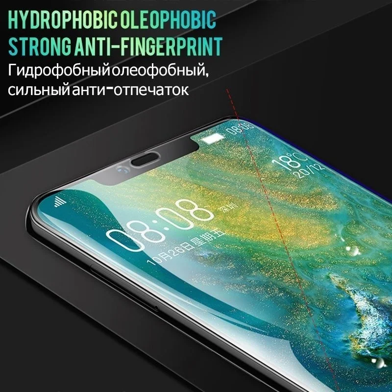 Гидрогелевая Защитная пленка для экрана huawei P30 Pro Lite mate 20 P20 Nova 4 3 3i P Smart Защитная пленка для экрана