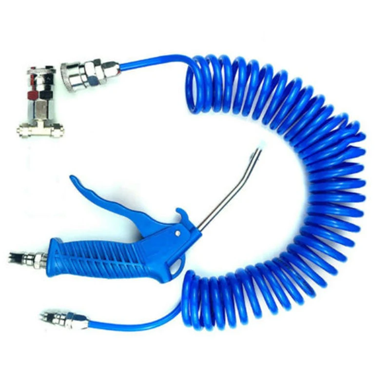 

Air Duster With 5m Recoil Hose Home Truck Lorry Dust Blower Cleaning Hose Tool For Cleaning Parts