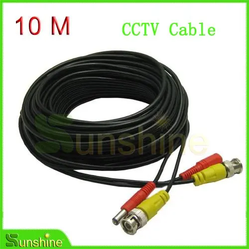 33ft 10M BNC Video Output Cable for CCTV and CCTV Camera Surveillant System 33ft 10M BNC Video Output Cable for CCTV and CCTV Camera Surveillant System