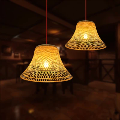 Modern Bamboo Pendant Light Shades America Country Cage Bird Nest Modern Bamboo Pendant Light Shades America Country Cage Bird Nest Hanglamp Led Lamp Wood Suspension Luminaire