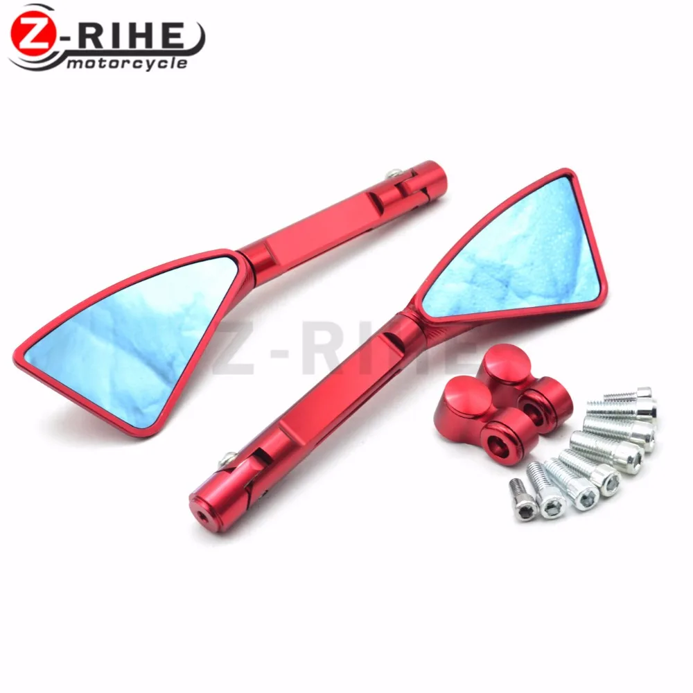 for universal motorcycle Aluminum accessories CNC Side mirror rearview Fits mirrors For Yamaha honda kawasaki ktm bmw suzuki