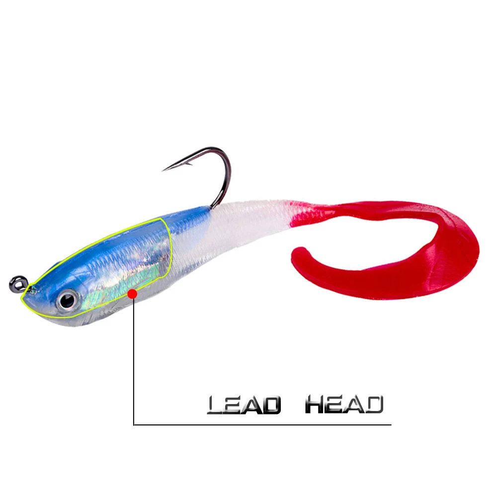 JACKFISH ذيل طويل لينة الصيد السحر 11 سنتيمتر/16g الرصاص الأسماك سيليكون الطعم Wobblers لينة إغراء شاد ل صيد السمك لينة الطعم إغراء JACKFISH ذيل طويل لينة الصيد السحر 11 سنتيمتر/16g الرصاص الأسماك سيليكون الطعم Wobblers لينة إغراء شاد ل صيد السمك لينة الطعم إغراء