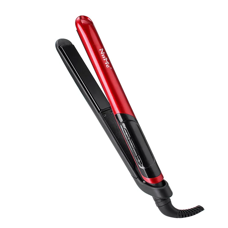 

Narrow Plate Straightener Ceramic Liquid Crystal Straight Hair Splint Short Hair Inner Curler Perm Hair Tools Professional