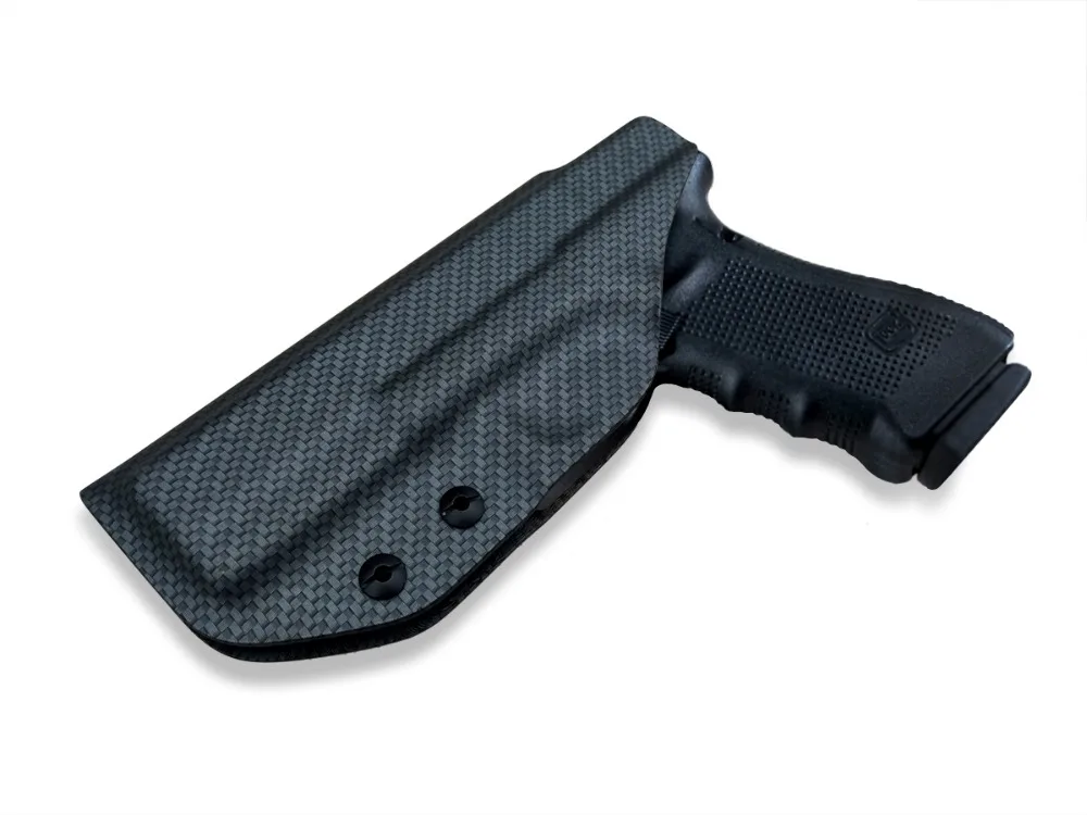 IWB/OWB тактическая кобура из углеродного волокна KYDEX пистолет Glock 19 17 25 26 27 28 43 22 23 31 32 33 внутри скрытый чехол для пистолета