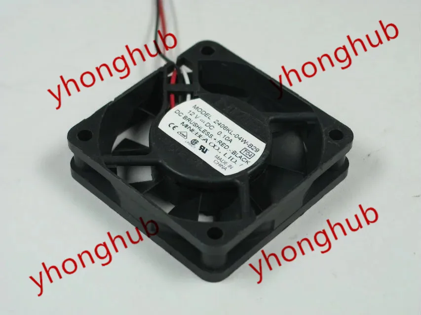 

NMB-MAT 2406KL-04W-B29 T04 DC 12V 0.10A 60x60x15 мм вентилятор охлаждения сервера