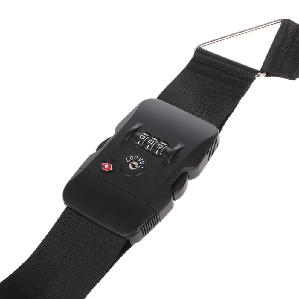 2019 High Quality Adjustable Suitcase Combination Luggage strap Travel Baggage Tie Down Belt Lock Hot Sale
