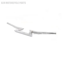 Руль мотоцикла 22 мм 25 мм Z бар для Kawasaki Honda Yamaha Suzuki Dyna Touring Softail круизер кастом поплавок чоппер