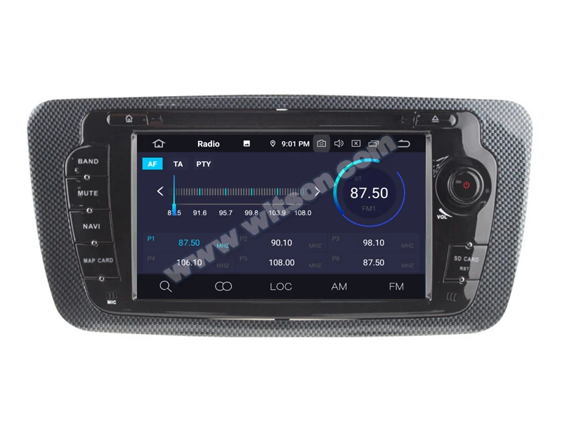 Discount WITSON Android 9.0 car dvd player with gps for SEAT IBIZA 2009-2013 4G RAM 32GB Flash car audio gps dvd car radio car gps dvd 4