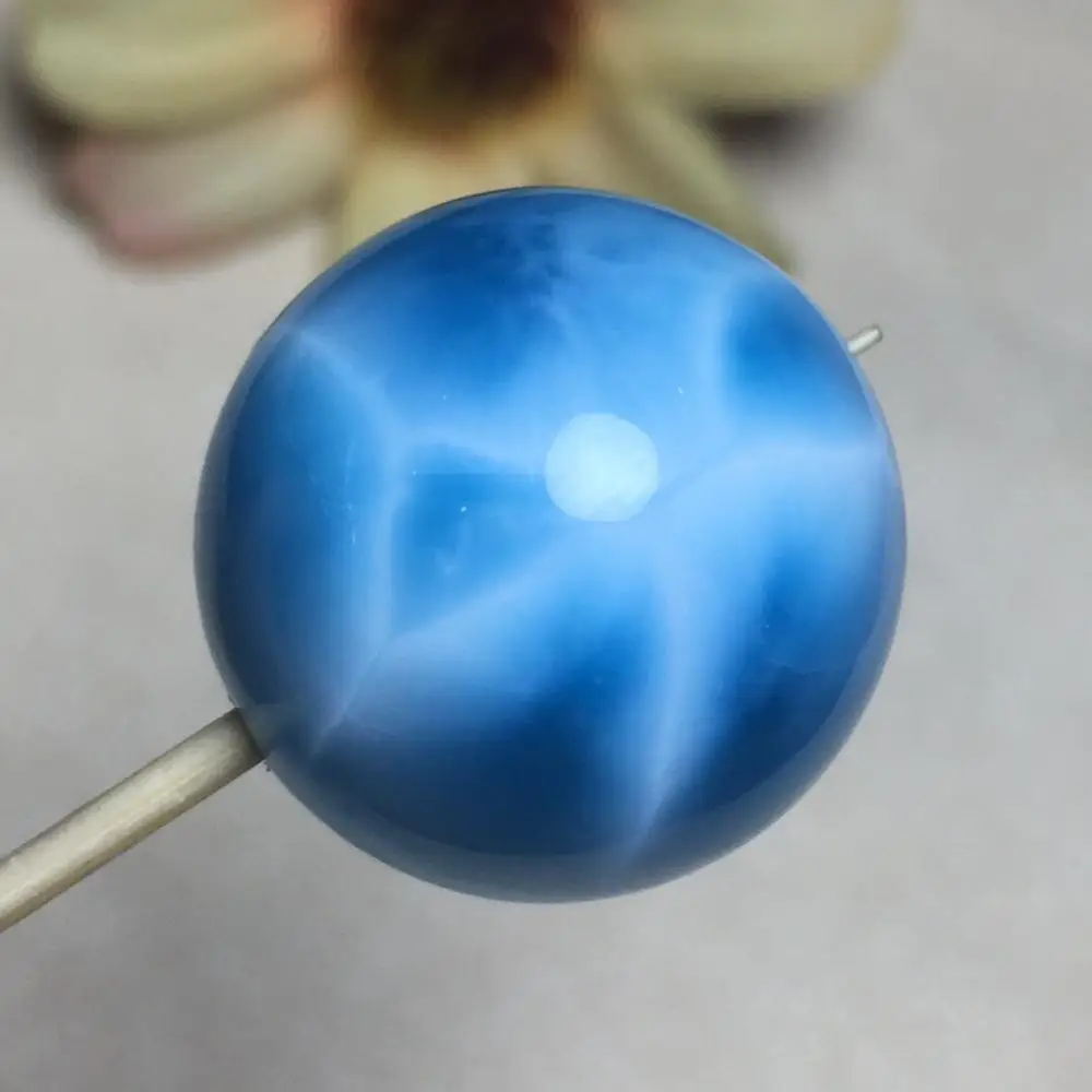 

Larimar Beads 10.28grams 19mm Natural Larimar Gemstones Loose Stones Loose Gems for Jewelry Making