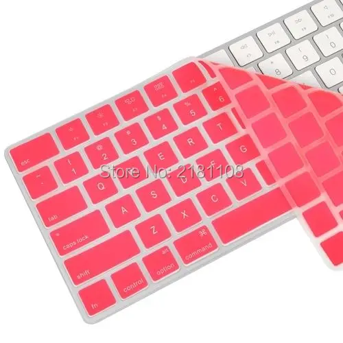 Ультра Тонкий силиконовый чехол для клавиатуры Magic Keyboard MLA22LL/A US английский