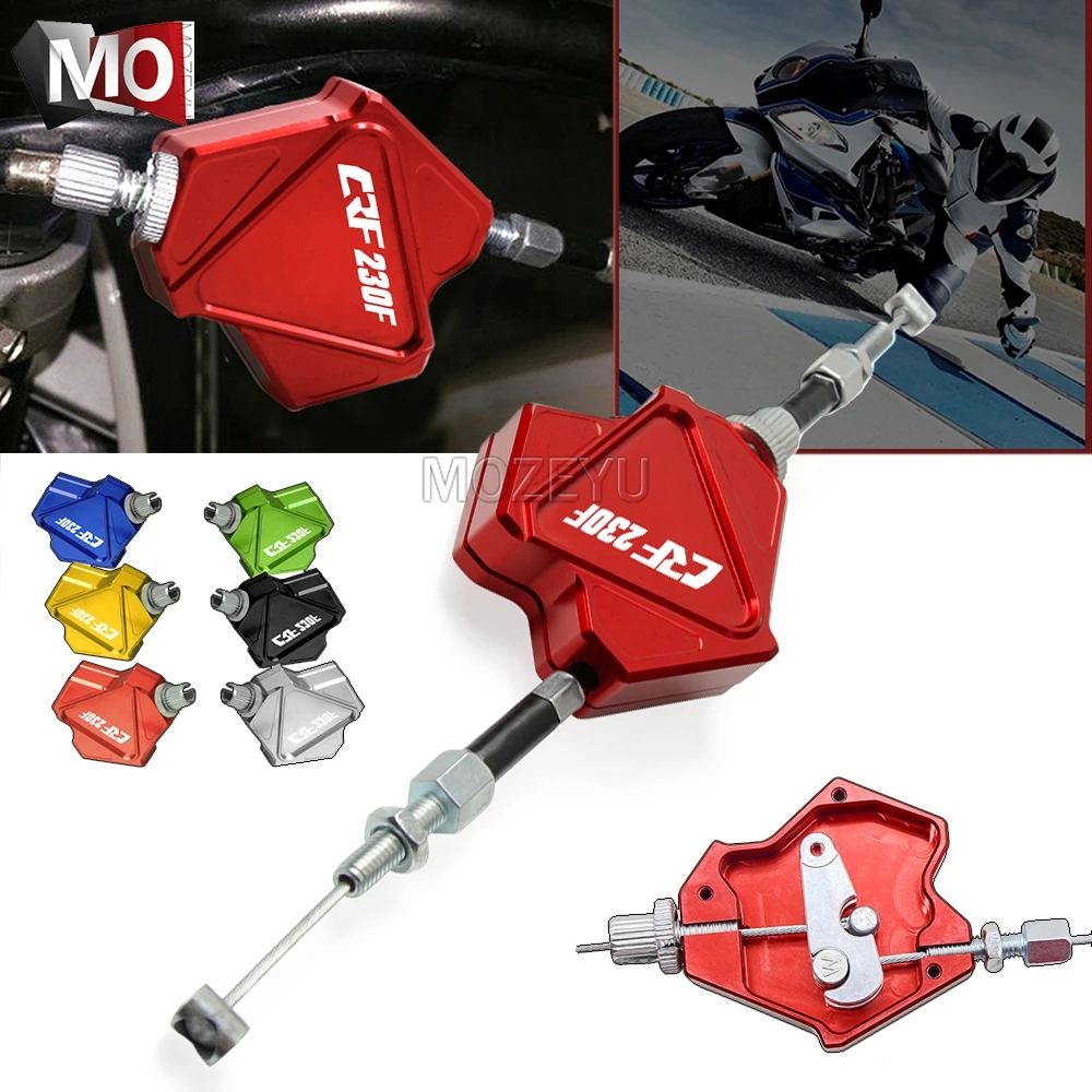 

Motorcycle CNC Aluminum Stunt Clutch Lever Easy Pull Cable System For HONDA CRF230F CRF 230F 230 CRF230 F 2003-2017 2016 2015