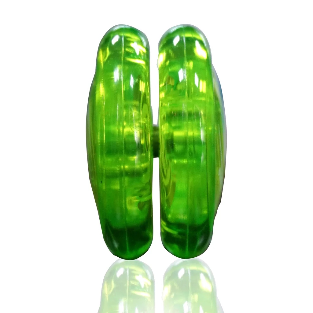 Plastic Responsive Yoyo D1 Professional YoYo with String Green & Red Color, Pack of 2