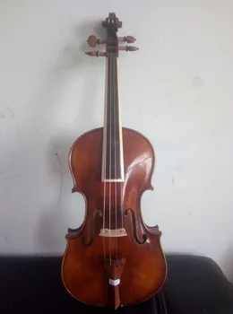 

Baroque violin full hand made flamed maple back 4/4 violin special fingerboard