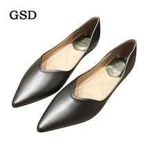 Туфли на плоской подошве; женские туфли на плоской подошве с острым носком; модные кожаные лоферы ручной работы; Женская Офисная обувь; женская обувь на плоской подошве; Zapatos de mujer