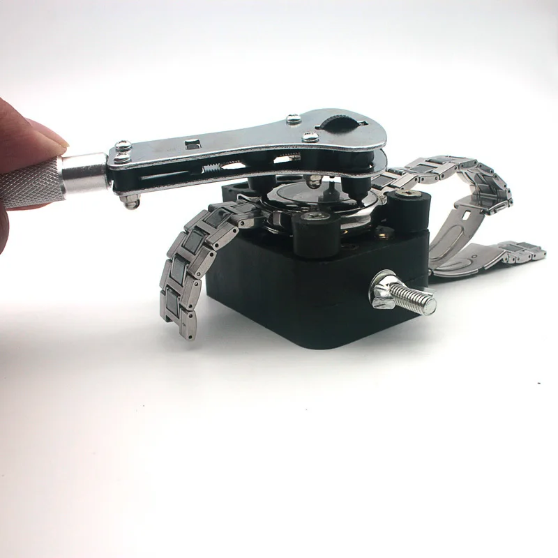 Профессиональные инструменты для ремонта часов 3 челюсти чехол для часов открывалка ключ Horloge Gereedschap горячая распродажа