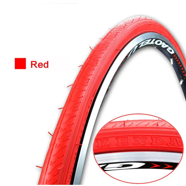 KENDA bicycle tire 700c 28 700*28c fixed gear road bike tires red pneu