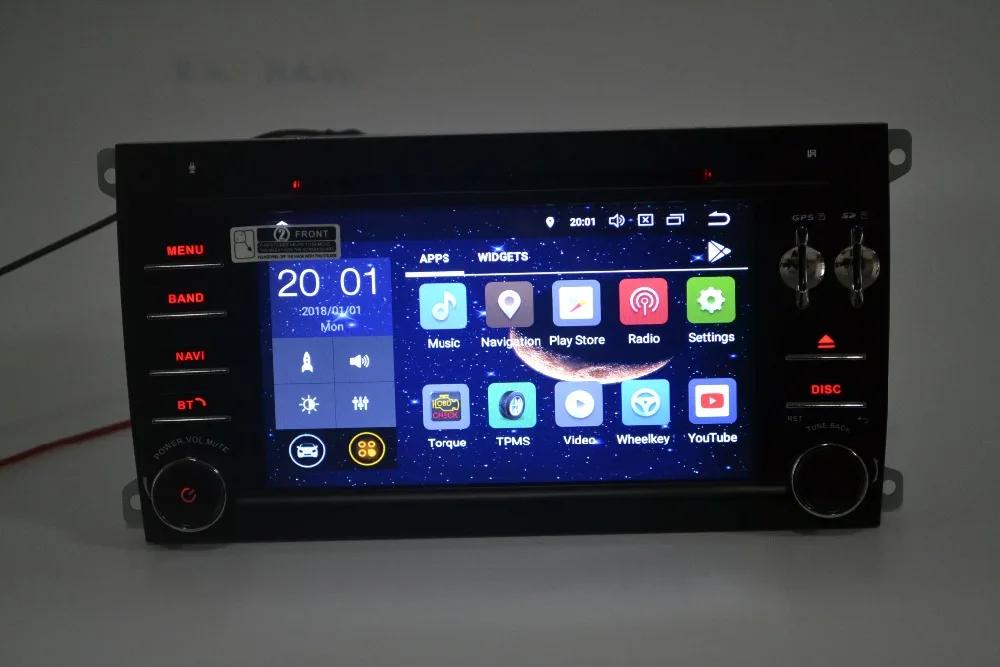 Clearance 7" Android 8.1 for PORSCHE CAYENNE car gps navigation,px3,Wifi,3g,2GB RAM,touch screen,steering wheel,canbus 16