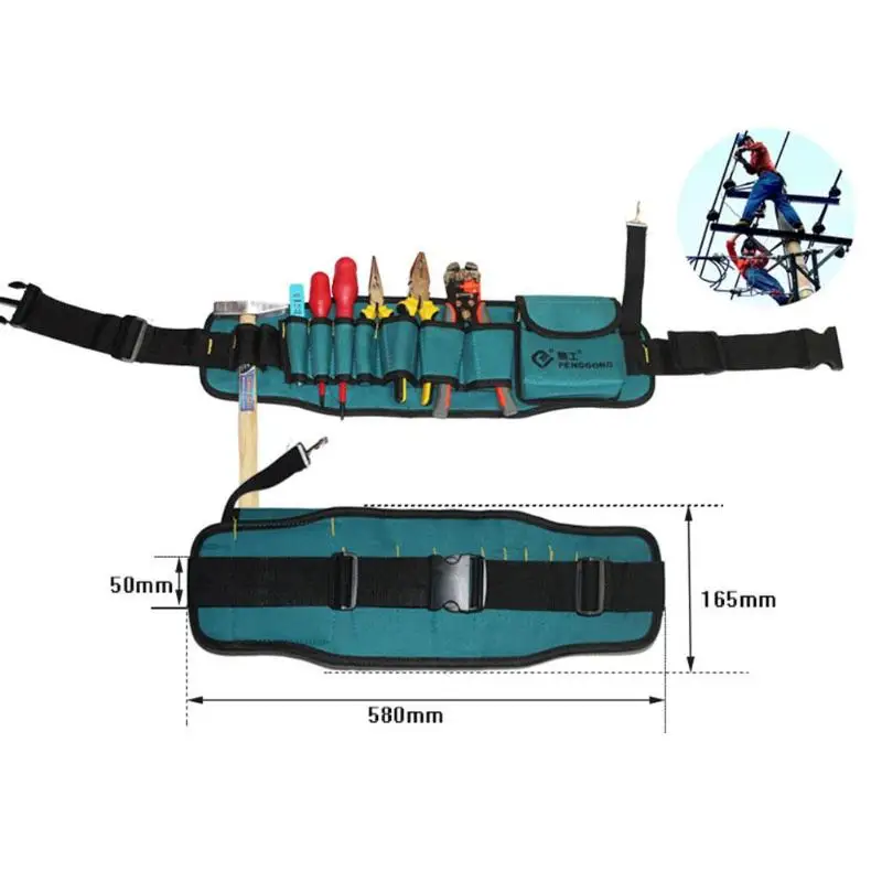 Multi-function водонепроницаемая сумка для инструментов упаковка электрик обслуживание поясная сумка набор инструментов органайзер для