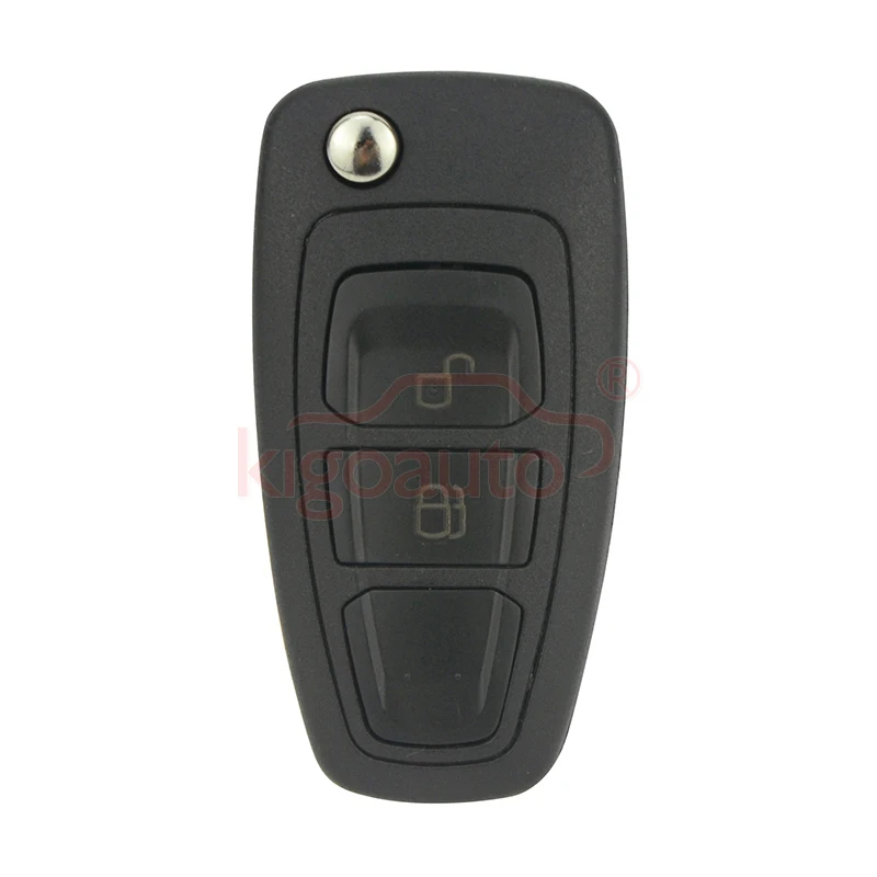 

5WK50165 car remote flip key 2 button 434mhz FSK 4D63 chip for Ford Ranger 2011 2012 2013 2014 2015 kigoauto