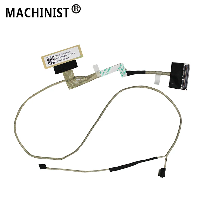 

MACHINIST Video screen Flex For Lenovo IdeaPad Y50-70 40pin touch laptop LCD LED LVDS Display Ribbon cable DC02001ZA00