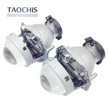 TAOCHIS 2pcs Auto Car Headlight 3.0 inch Bi-xenon Hella 3R G5 5 Projector lens Car styling Retrofit head light Modify D2s