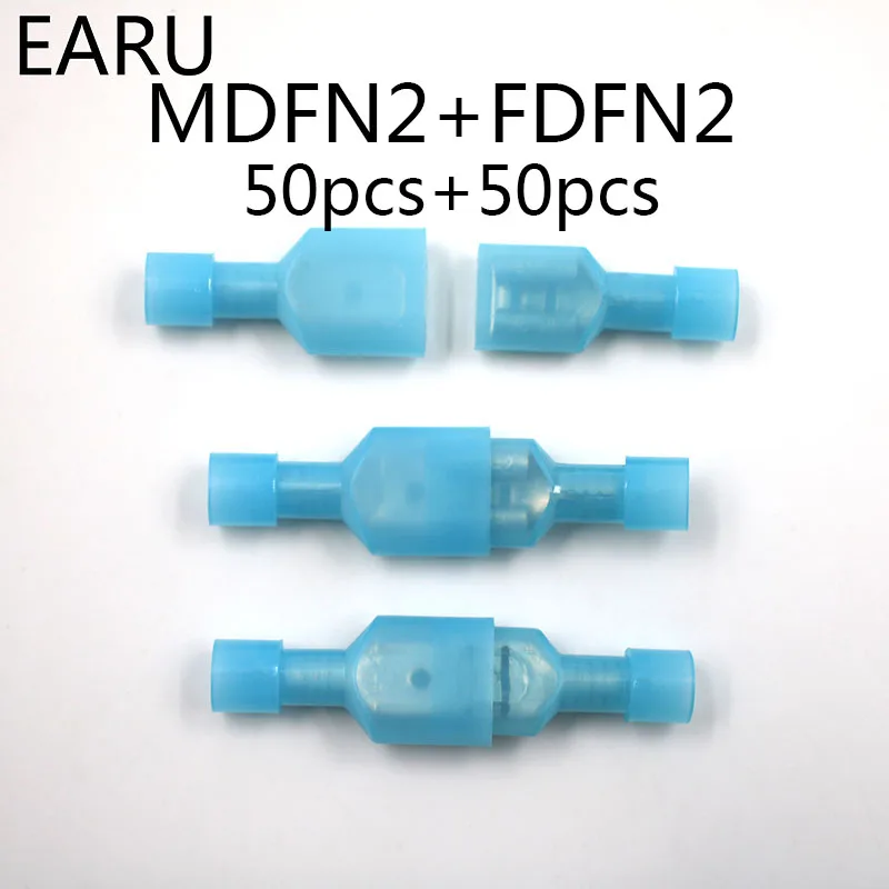 100 шт. латунные зажимы для контактов MDFN + FDFN FDFN|crimp terminal connector|connector crimpterminal connector |