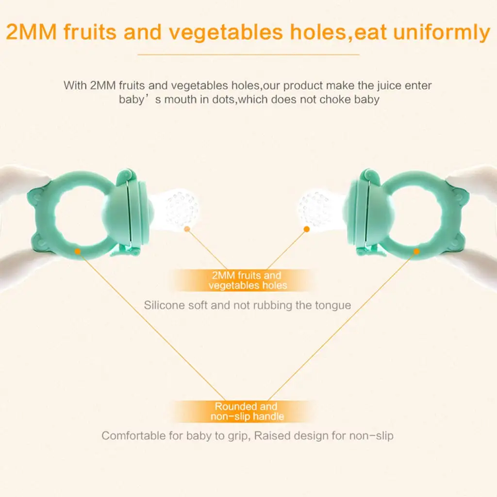 Свежий Ниблер для кормления силиконовые детские успокоитель младенцев фруктовое зубное кольцо кормушка для манекена для детских бутылочек, соски-пустышки для новорожденных соска Tetine