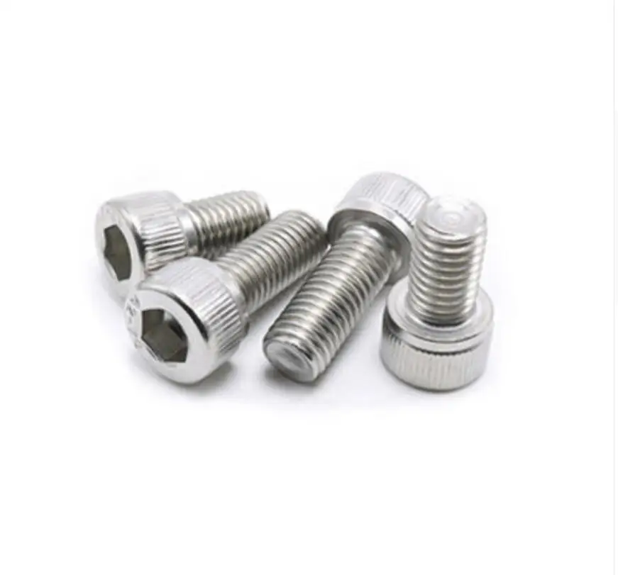 M7 Allen Bolt Hex Socket Knurled Cap Head Screw Steel Bolts Screws