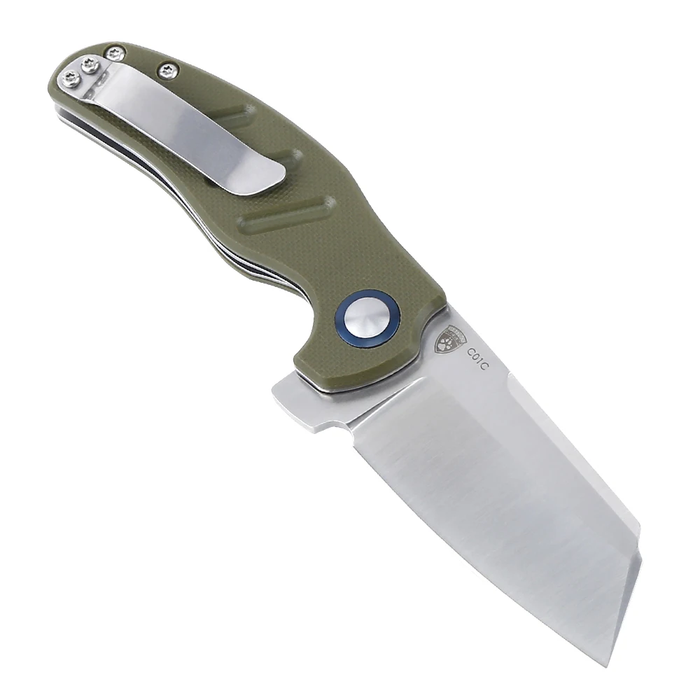 Нож kizer survival C01C V3488C2 мини овчарка шарикоподшипник Флиппер нож для спасения Высокое качество ручные инструменты