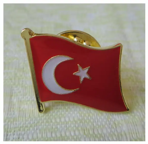 Турция страна один Булавки 16 мм сделаны железа роспись и эпоксидной поверхности 1 шт. бабочка кнопка поддержку moq300pcs