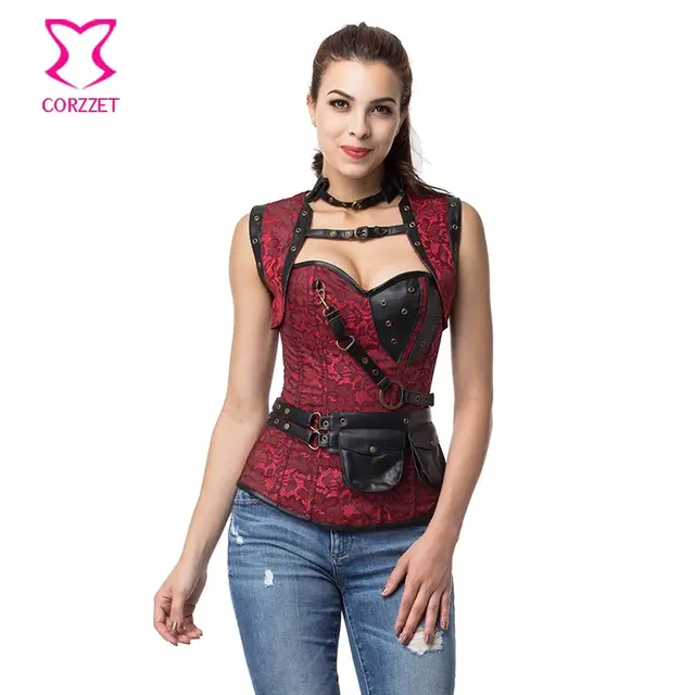 red black gothic corset overbust steel boned corsets plus size plus size steel boned corsets