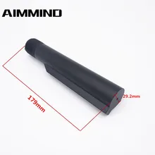 Сплав Тактический 6 позиции Стоковая труба для страйкбола AR приемник расширение Охотничьи аксессуары AR шток