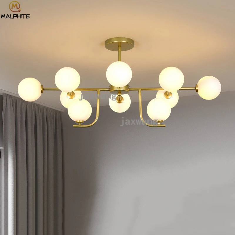 

Modern Led Pendant Lights nordic Golden Deco Living Room Dining Room hanging Pendant Lamp luminaria Bedroom Hanglamp luminaire