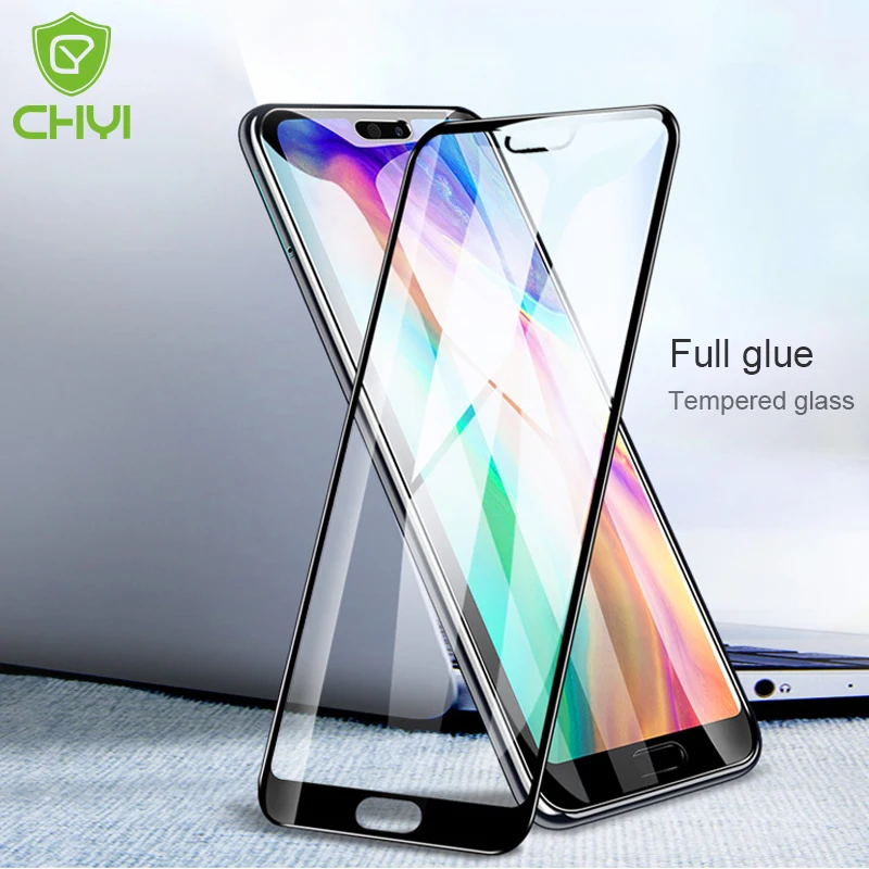 Защитное стекло CHYI для huawei honor 10 полноэкранное взрывозащищенное Олеофобное