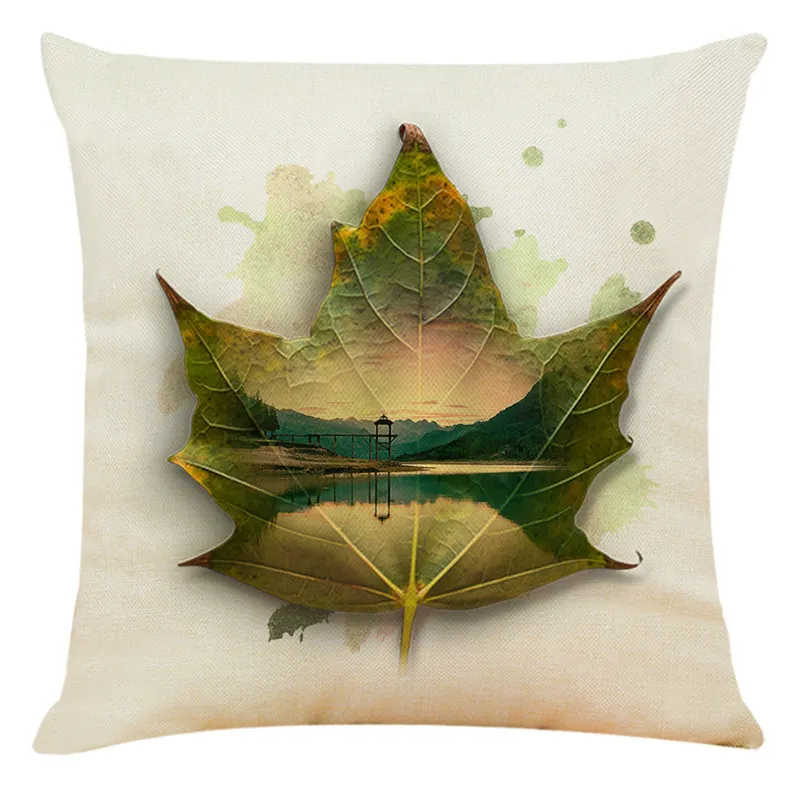 View in Maple leaves creative printed cushion cover Decorative home sofa seat car chair for Kids gift Decor bedroom pillowcase View in Maple leaves creative printed cushion cover Decorative home sofa seat car chair for Kids gift Decor bedroom pillowcase