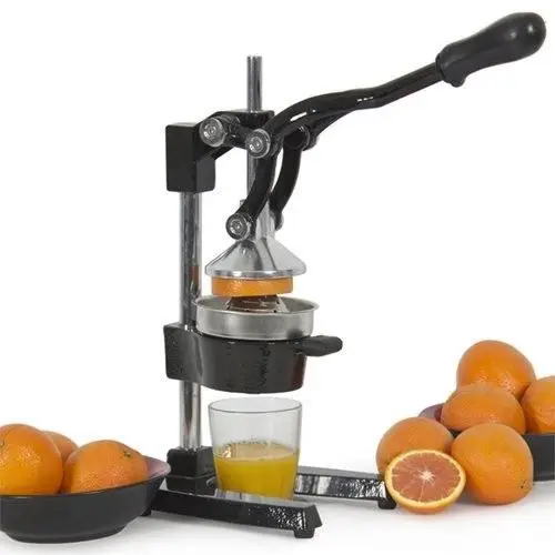 Black Heavy Duty Press Commercial Manual Orange Citrus Juicer Juice Extractor | Дом и сад
