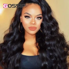 7A Unprocessed Brazilian Virgin Hair Wig Glueless Lace Front Human Hair Wigs For Black Women Body