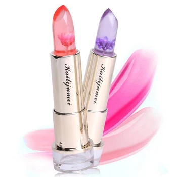 

2PCS/LOT KLJM 100% Original Magic Lipgloss Lipstick Color Temperature Change Moisturizer Bright Flower Lipstick Lip care Makeup