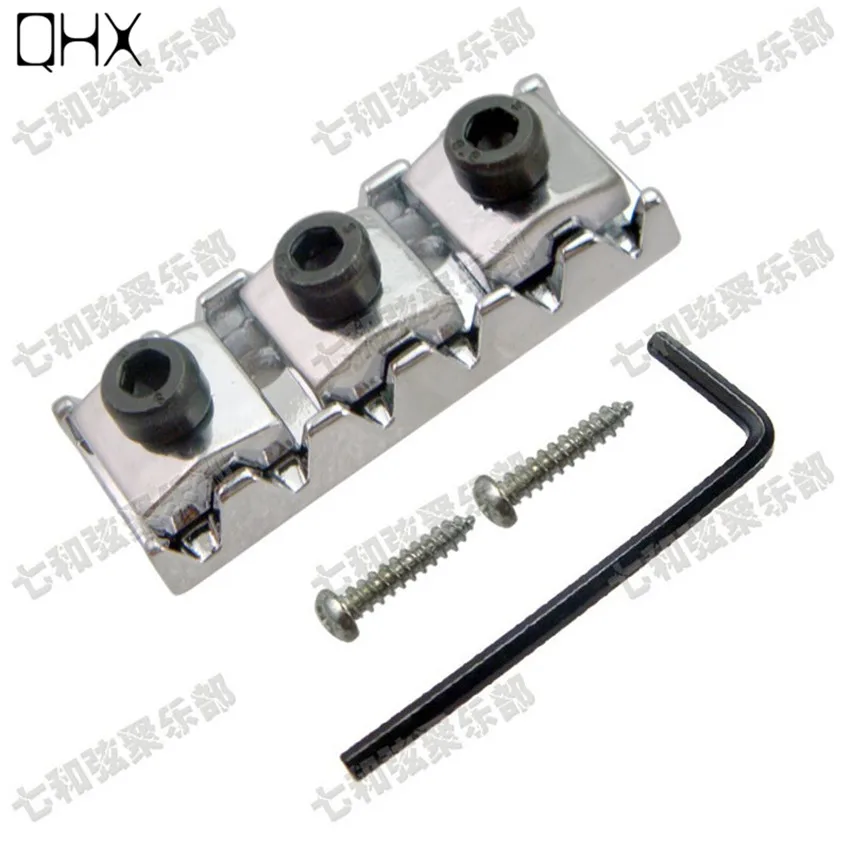 Chrome Electric Guitar Locking Nuts For Double Locking Systyem Tremolo