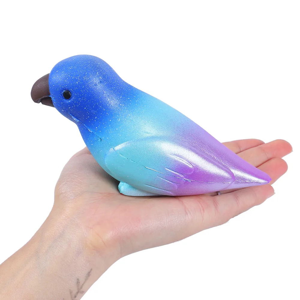 Kawaii Galaxy Bird Ароматизированная Мягкая кукла медленно поднимающаяся игрушка для снятия стресса Ароматические игрушки для детей подарок антистрессовая игрушка