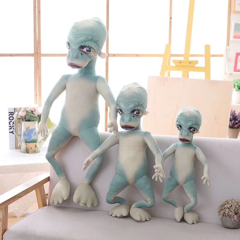 

Lifelike Alien Plush Toy Stuffed Reallife Alien Soft Doll Kid Toys Creative Toys For Boy Birthday gift