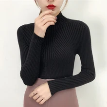 Winter Woman Sweater Knitting Pullovers Korean Fashion Women Turtleneck Knit Shirt Long Sleeve Sweater Tops Fall Winter Jumper Winter Woman Sweater Knitting Pullovers Korean Fashion Women Turtleneck Knit Shirt Long Sleeve Sweater Tops Fall Winter Jumper