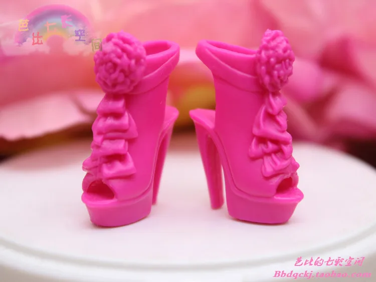 Новинка; разные стили на выбор; разноцветная повседневная обувь на высоком каблуке; bb 1:6 Doll; модная Милая обувь; BBI0075